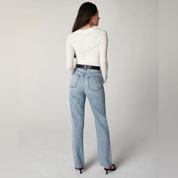 Unpublished Rae High Rise Straight Leg Jeans - Picture 3 of 12